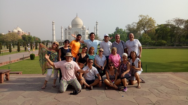 Viaje en grupo al Taj Mahal